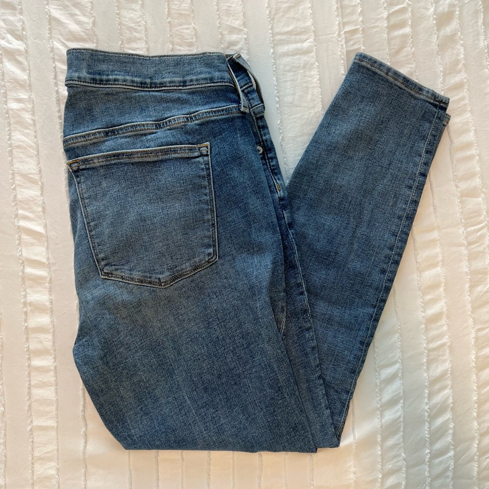 J. Crew mid rise skinny Blue Denim Jeans